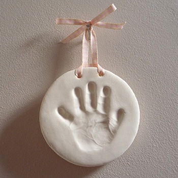 Hand/Footprint Baby Clay Impression Kit